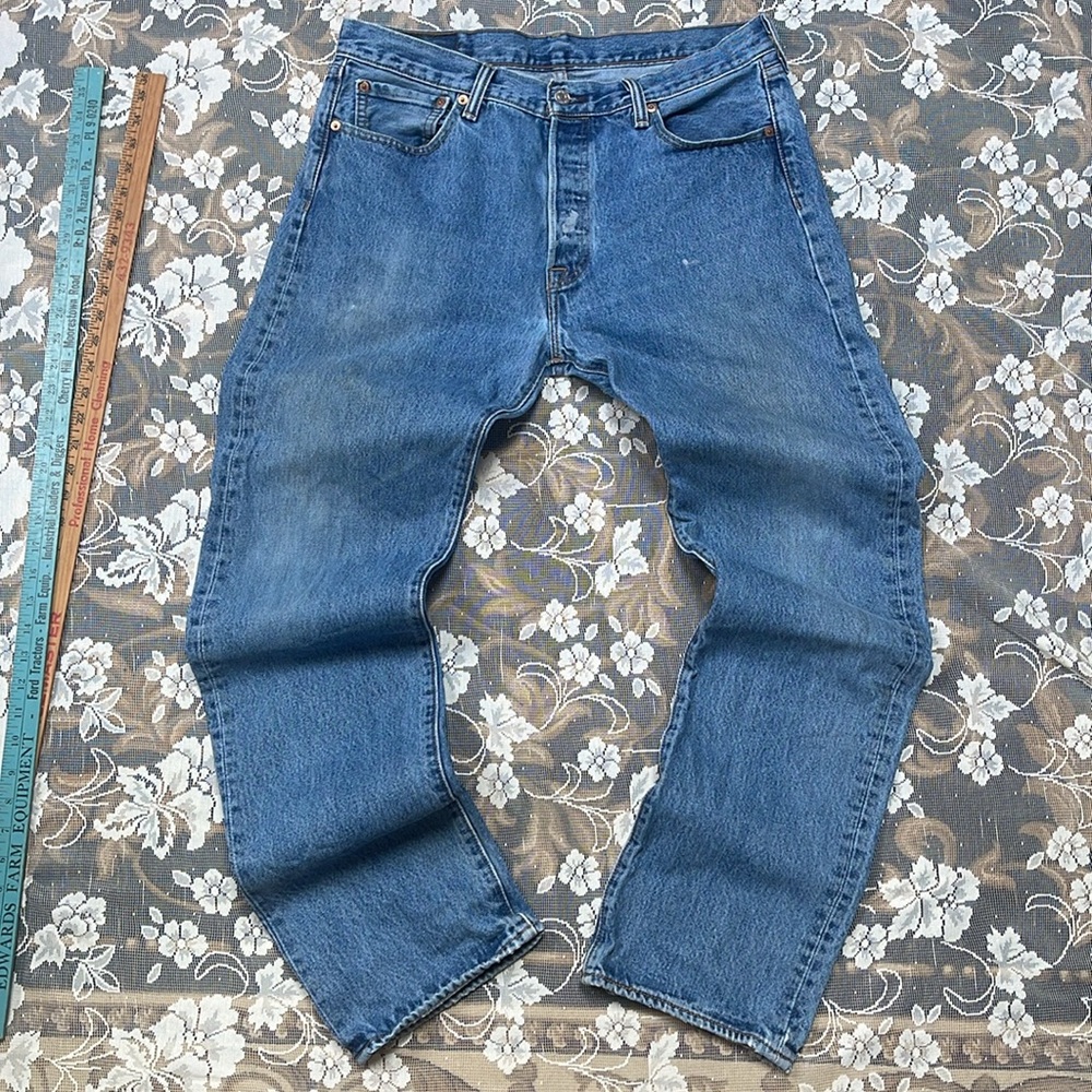 Levi’s 501 denim button fly jeans | 34x34